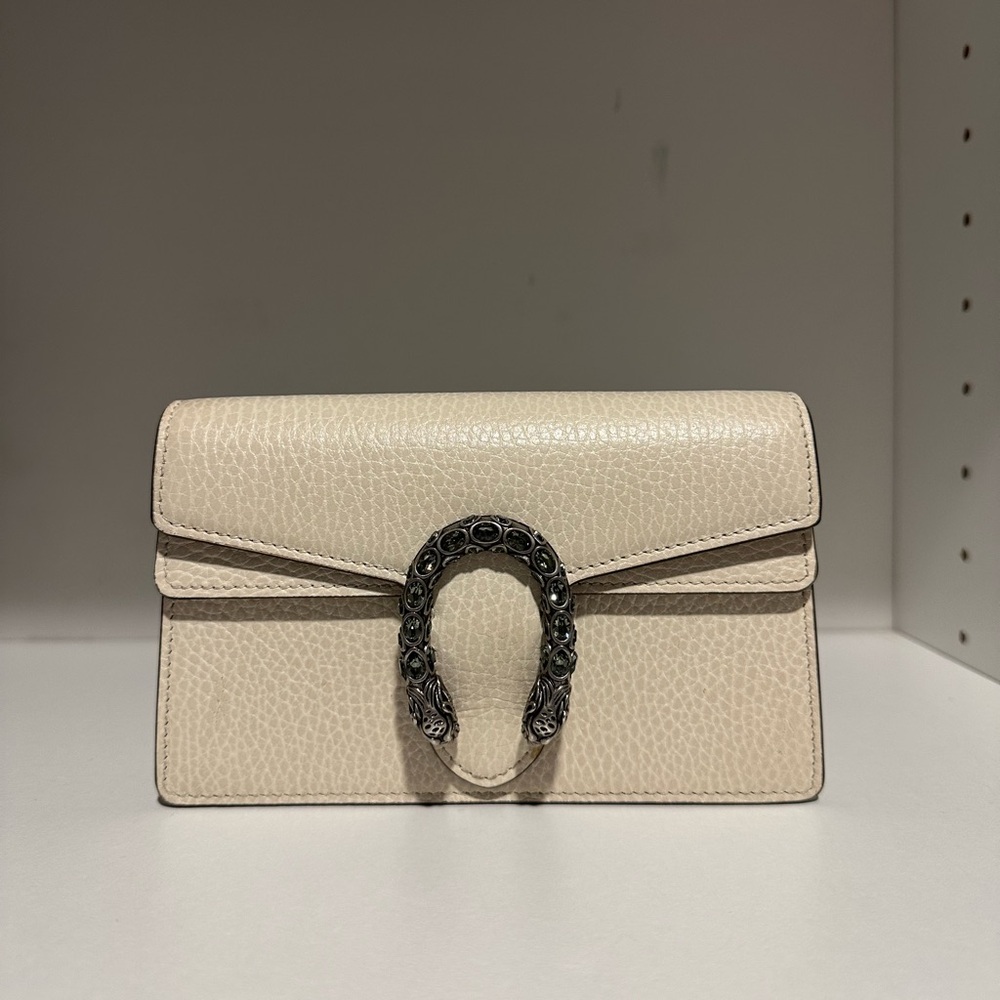 Gucci Dionysus Mini White Leather